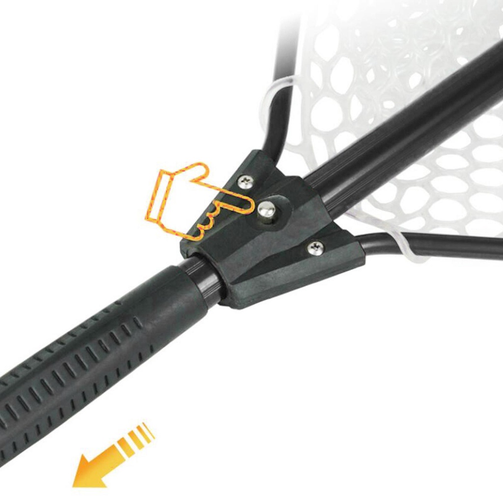 Vợt Lưới Bắt Cá Bằng Nhôm Có Tay Cầm Tiện Lợi