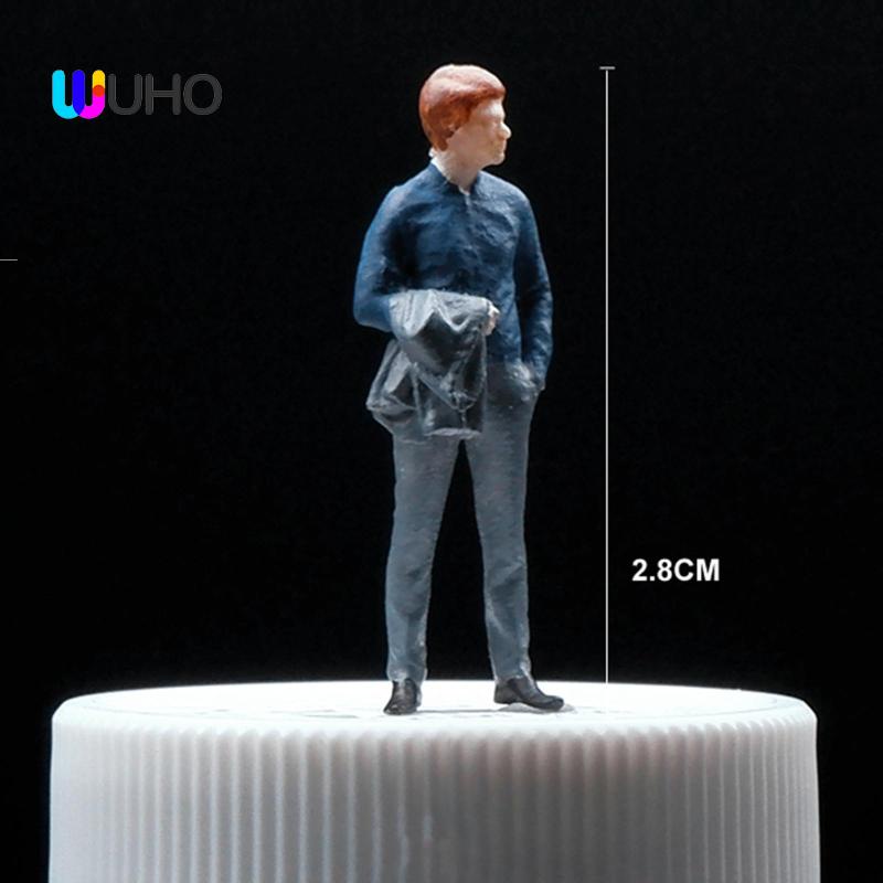 Mô Hình Người Đàn Ông Tỉ Lệ 1 / 64 Trang Trí Tiểu Cảnh