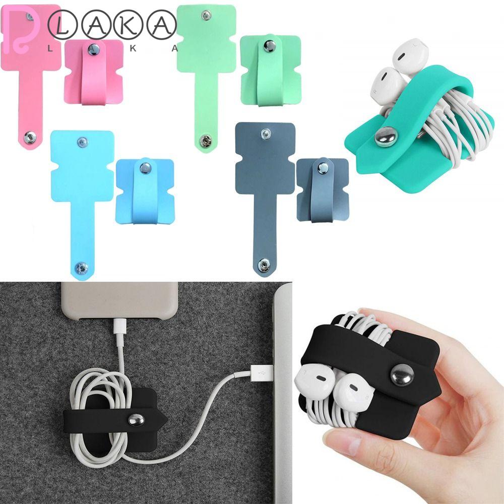 LAKAMIER Dụng Cụ Quấn Dây Cáp / Điện Thoại Để Bàn Sắp Xếp Gọn Gàng