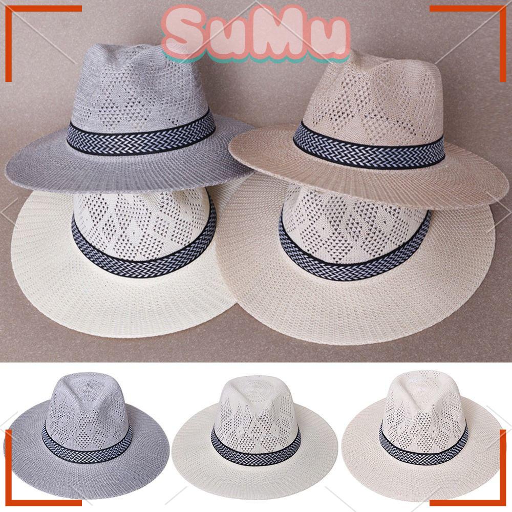 SUMU Mũ Bucket Thoáng Khí Thời Trang Đi Biển Cho Nam