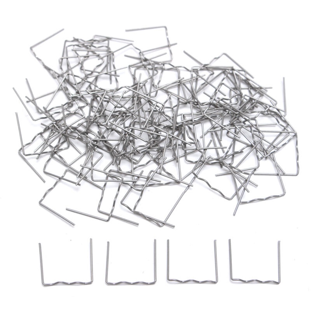 Bộ 500 Chiếc Ghim Bấm Bằng Thép Không Gỉ Màu Bạc