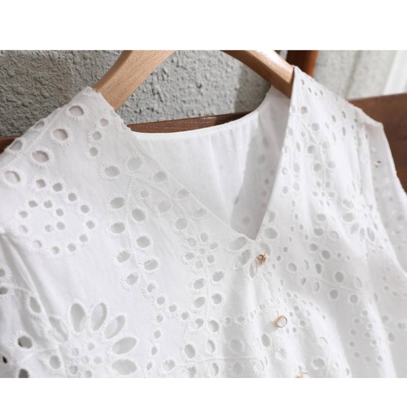 Đầm Tay Ngắn Dáng Rộng Chất Cotton Thời Trang Mùa Hè Hàn Quốc 2023 Cho Nữ Size S-4XL 5XL 40KG-100KG