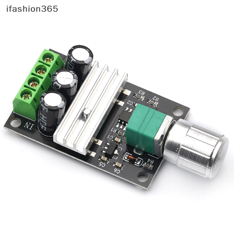 Công Tắc Điều Khiển Tốc Độ Động Cơ PWM DC 6V 12V 24V 28V 3A ifashion365