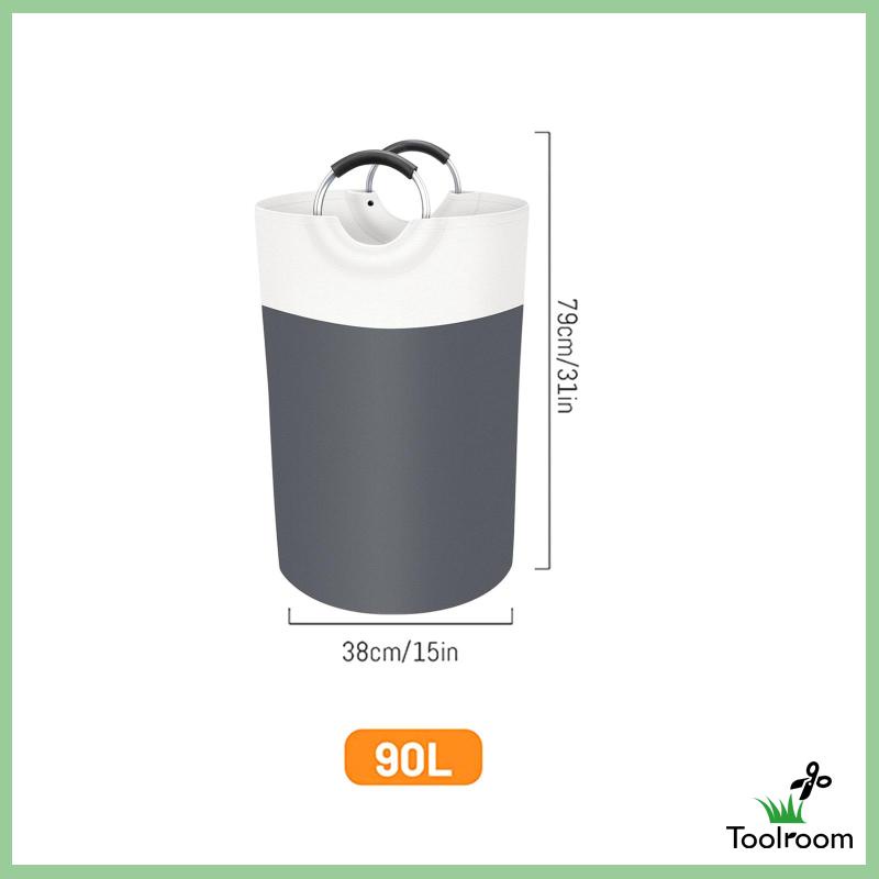 Giỏ Đựng Đồ Giặt / Đồ Chơi Có Thể Gấp Gọn Tiện Dụng Cho Phòng Khách / Phòng Ngủ