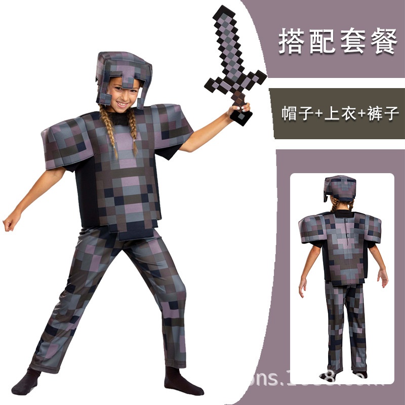 Trang Phục Hóa Trang Nhân Vật Game minecraft Cho Bé