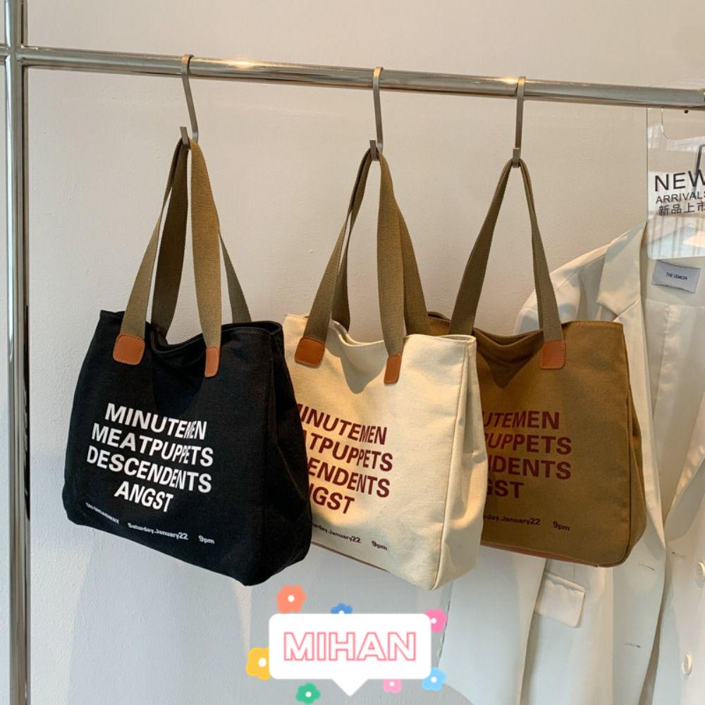 Túi Đeo Chéo Vai Bằng Vải Thời Trang Sành Điệu Dễ Thương Cho Nữ MIHAN1