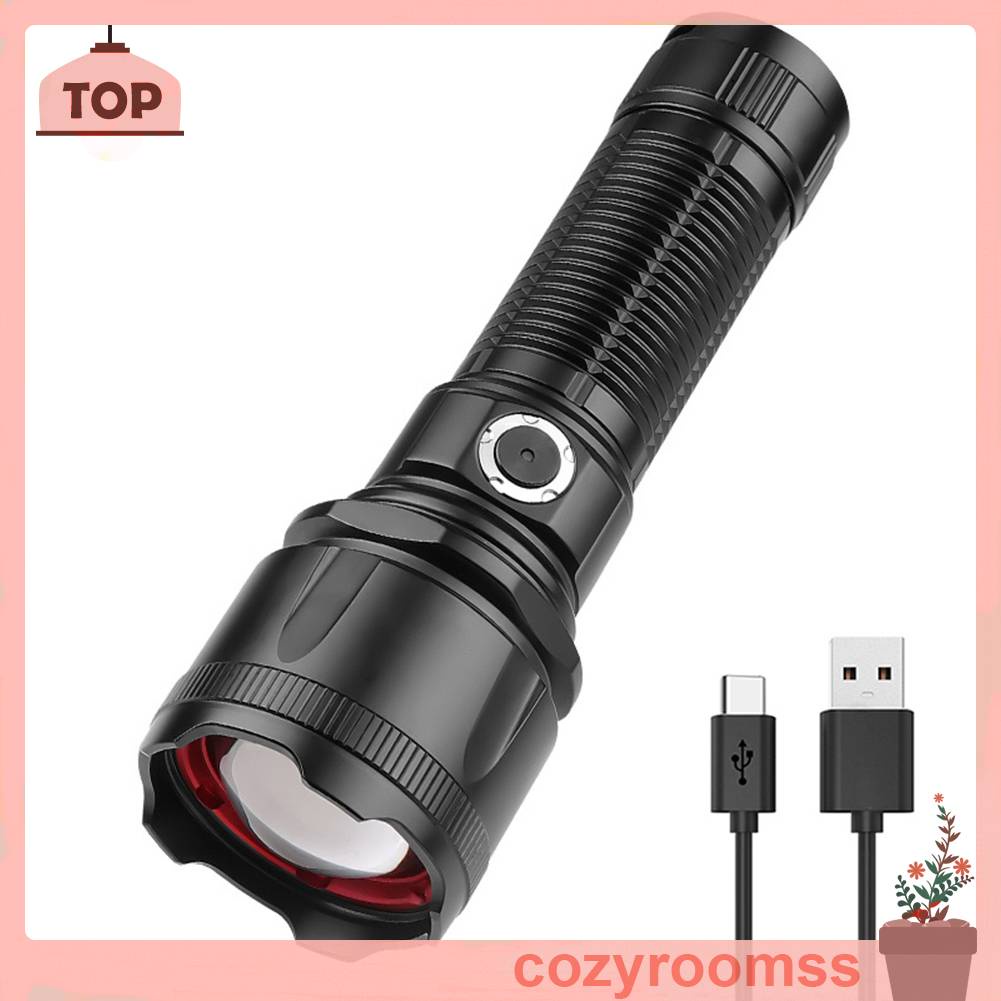 Đèn Pin 5 Bóng LED 30W 1200LM 1500M Đa Dụng Chất Lượng Cao