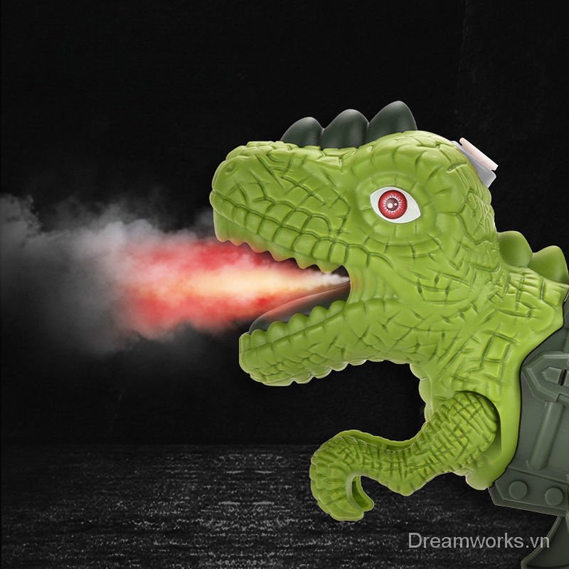 Đồ Chơi Khủng Long Bạo Chúa Phun Sương Cho Bé Trai 2-3 Tuổi