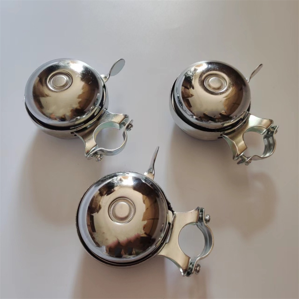 Chuông quay hai mặt Chuông sắt xe đạp cổ điển Còi xe đạp kiểu cũ Chuông xe đạp siêu to hai mặt