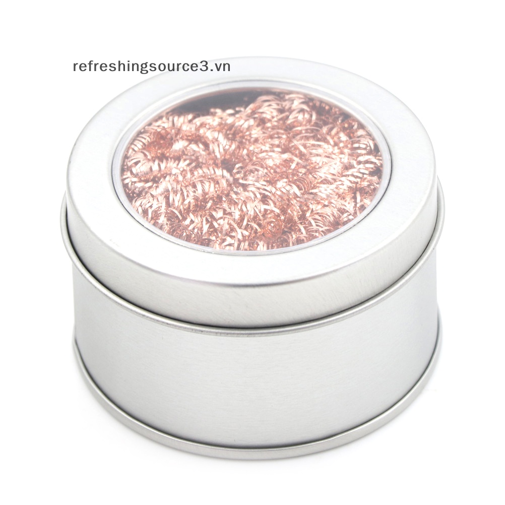 Bóng Làm Sạch Đầu Hàn Sắt Refe3} Kèm Hộp Kim Loại {refreshingsource3.vn}