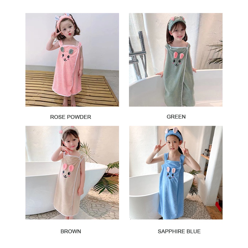 Planet Khăn Tắm Mềm Mại Thấm Hút Tốt Cho Bé Từ 3-15 Tuổi