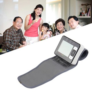 Automatic Digital Wrist Upper Monitor Heart Meter LCD Screen