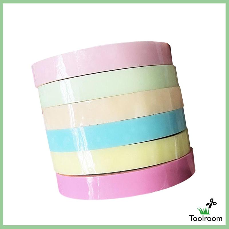 Bộ 6 Cuộn Băng Dính Nhiều Màu Để Làm Đồ Trang Trí Tiện Dụng