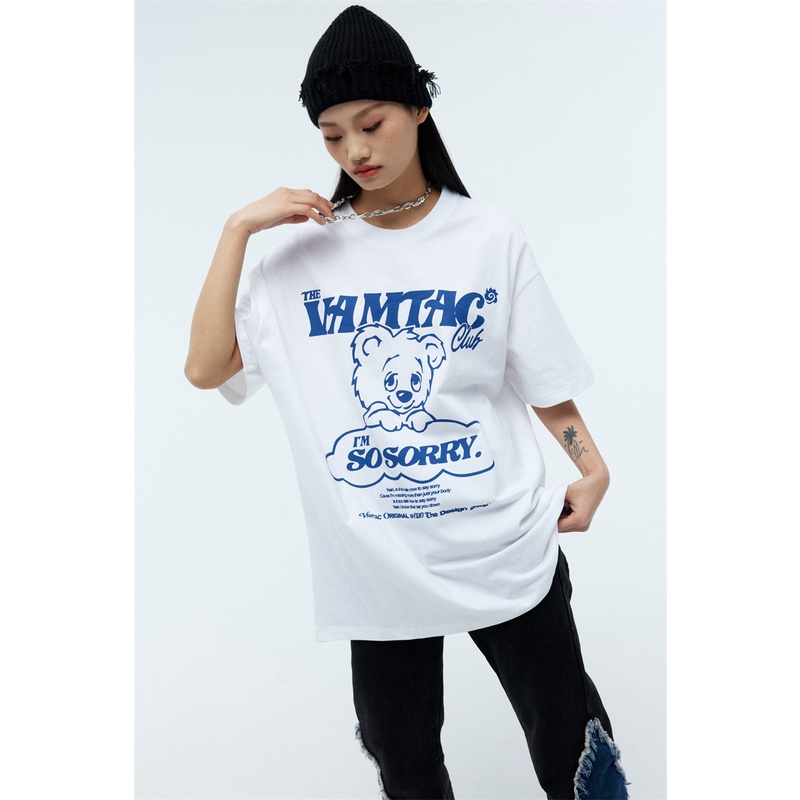 Áo Thun Ngắn Tay Dáng Rộng Thời Trang Mùa Hè Giản Dị Dành Cho Nữ Và Nam