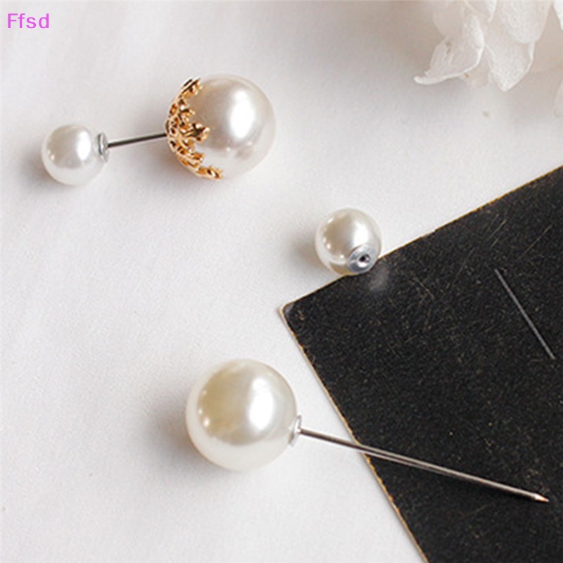 Ghim Cài Áo Đính Ngọc Trai Lớn Dành Cho Cô Dâu / Trang Sức Tiệc Cưới * Bán Chạy {Ffsd}