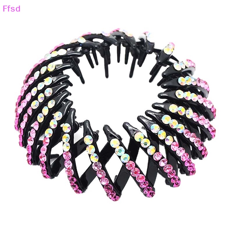 Kẹp Tóc Càng Cua Đính Đá Pha Lê Thời Trang Cho Nữ