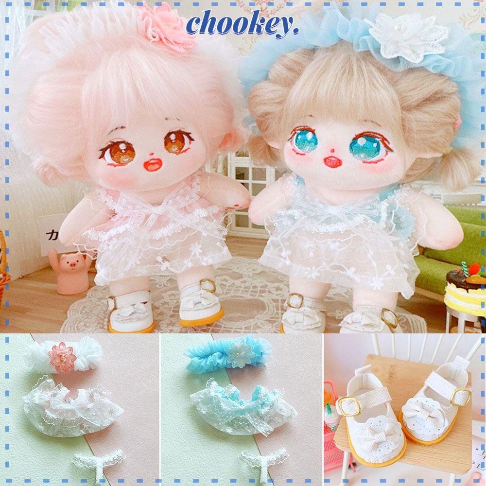 Băng Đô Vải Bông Hình EXO / Idol Thời Trang Cho Búp Bê