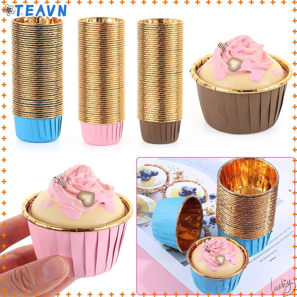 50 Vỏ đựng bánh cupcake