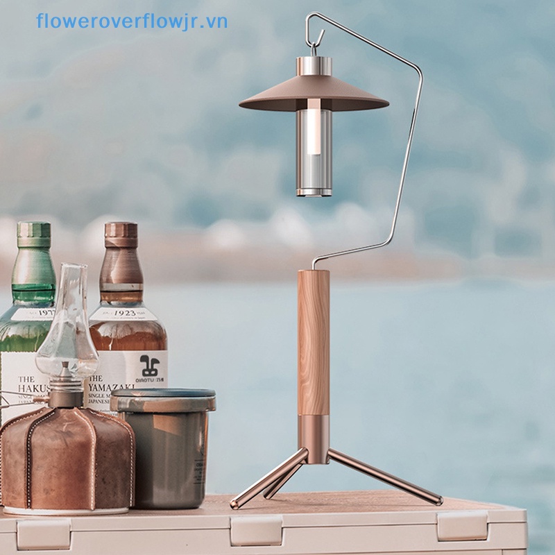 1 Khung Treo Đèn Đứng Có Thể Gập Gọn Dùng Khi Đi Cắm Trại