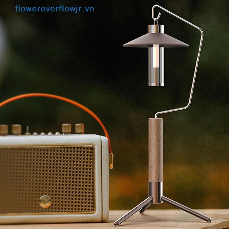 1 Khung Treo Đèn Đứng Có Thể Gập Gọn Dùng Khi Đi Cắm Trại