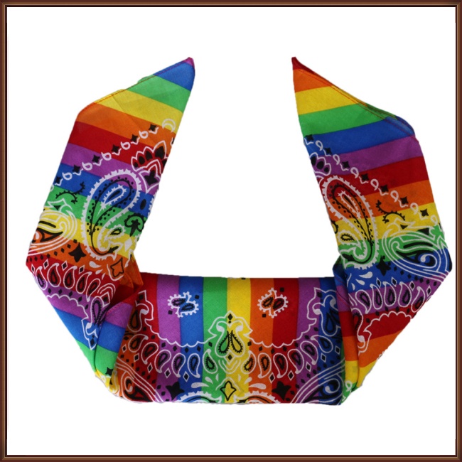 Set 150 Khăn Vuông Bandana Gay Pride / Cầu Vồng Cộng Đồng LGBTQ
