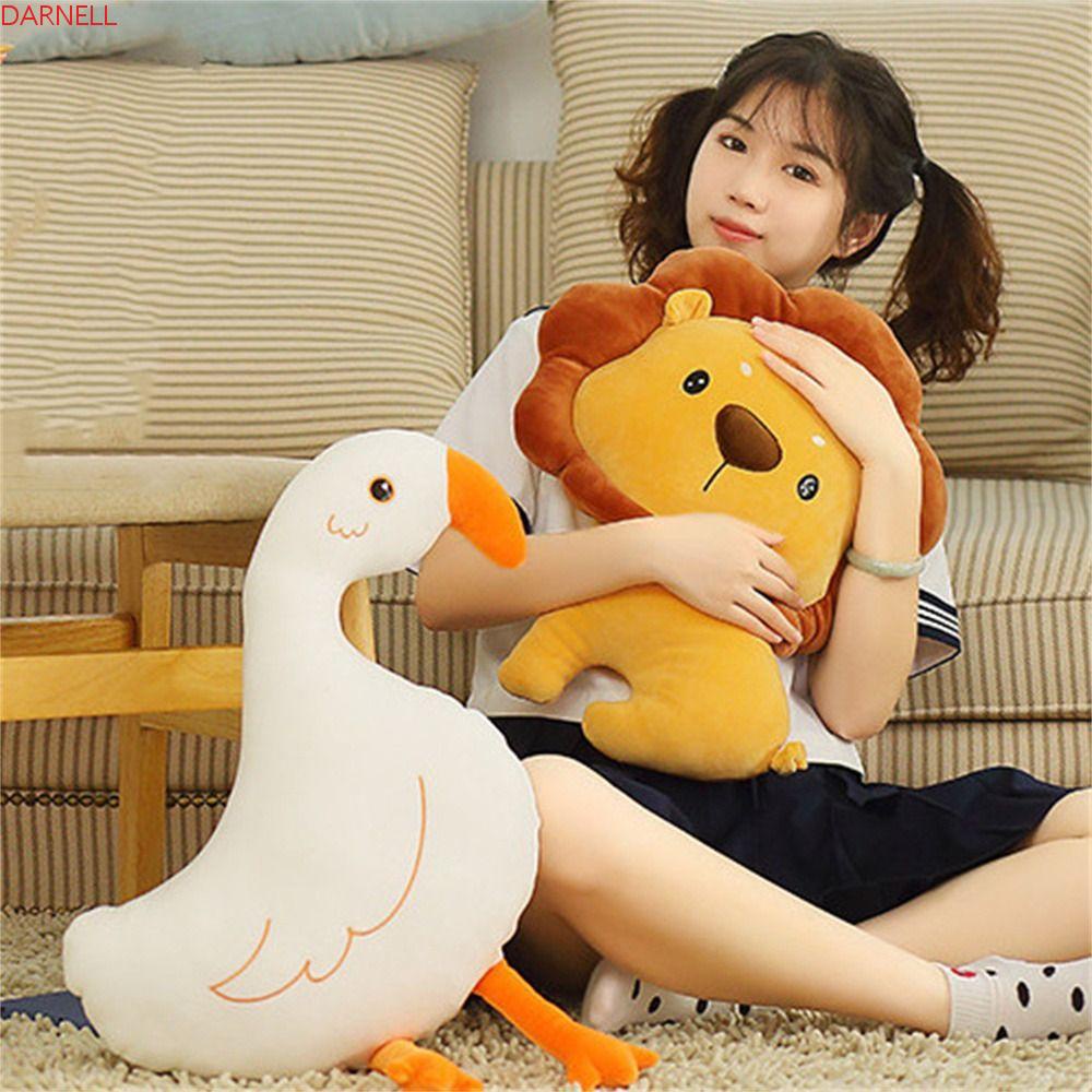 DARNELL Thú Nhồi Bông Hình Cá Voi Trang Trí Nhà Cửa