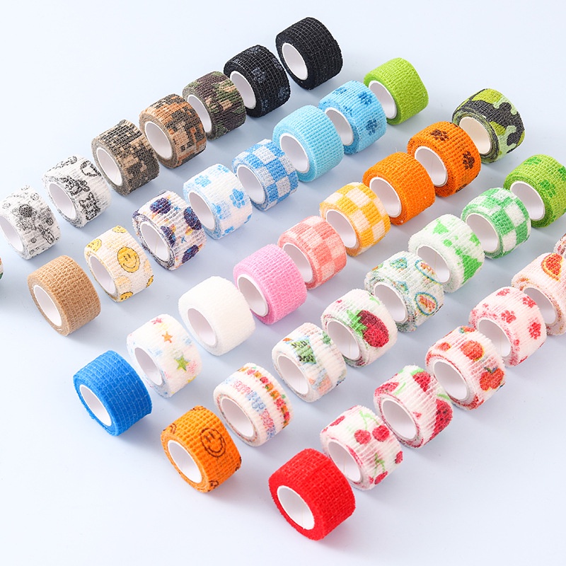 Băng Dán Sơ Cứu Co Giãn 2.5CM * 2M In Họa Tiết Dễ Thương