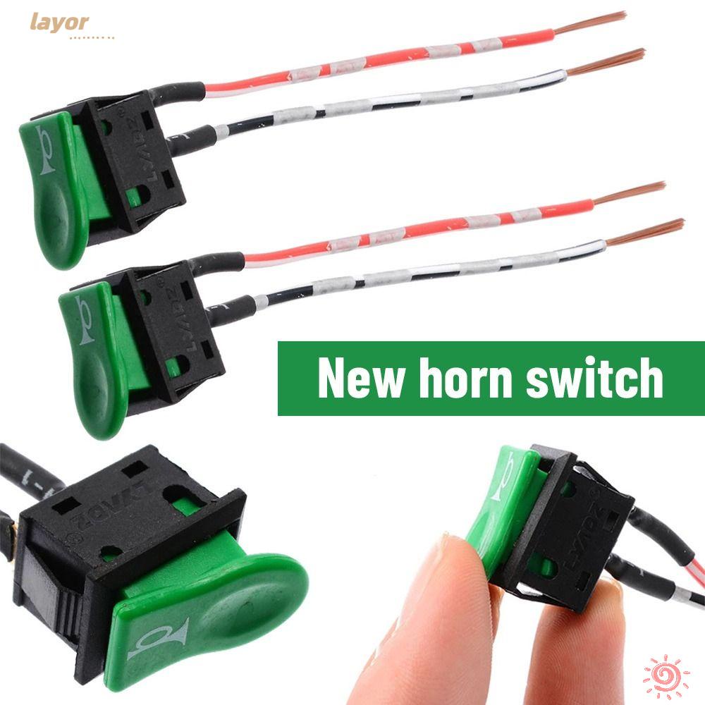 LAY Set 5 Còi Xe Hơi Bằng Nhựa ABS Có Dây