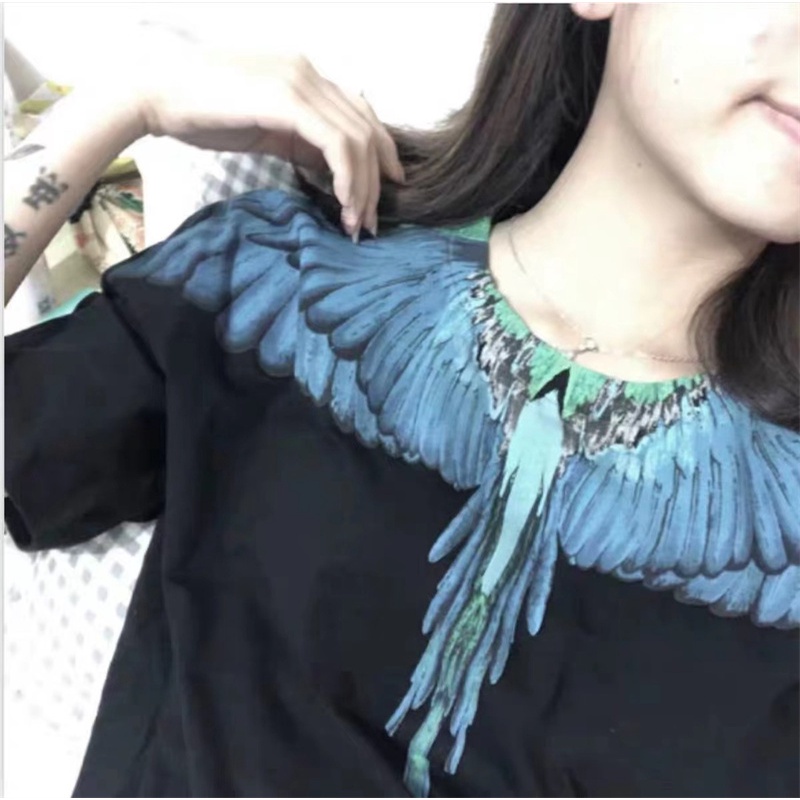 Ma-rc-lo- BEL-ONG Áo Thun Tay Ngắn Thời Trang Đường Phố Chất Lượng Cao