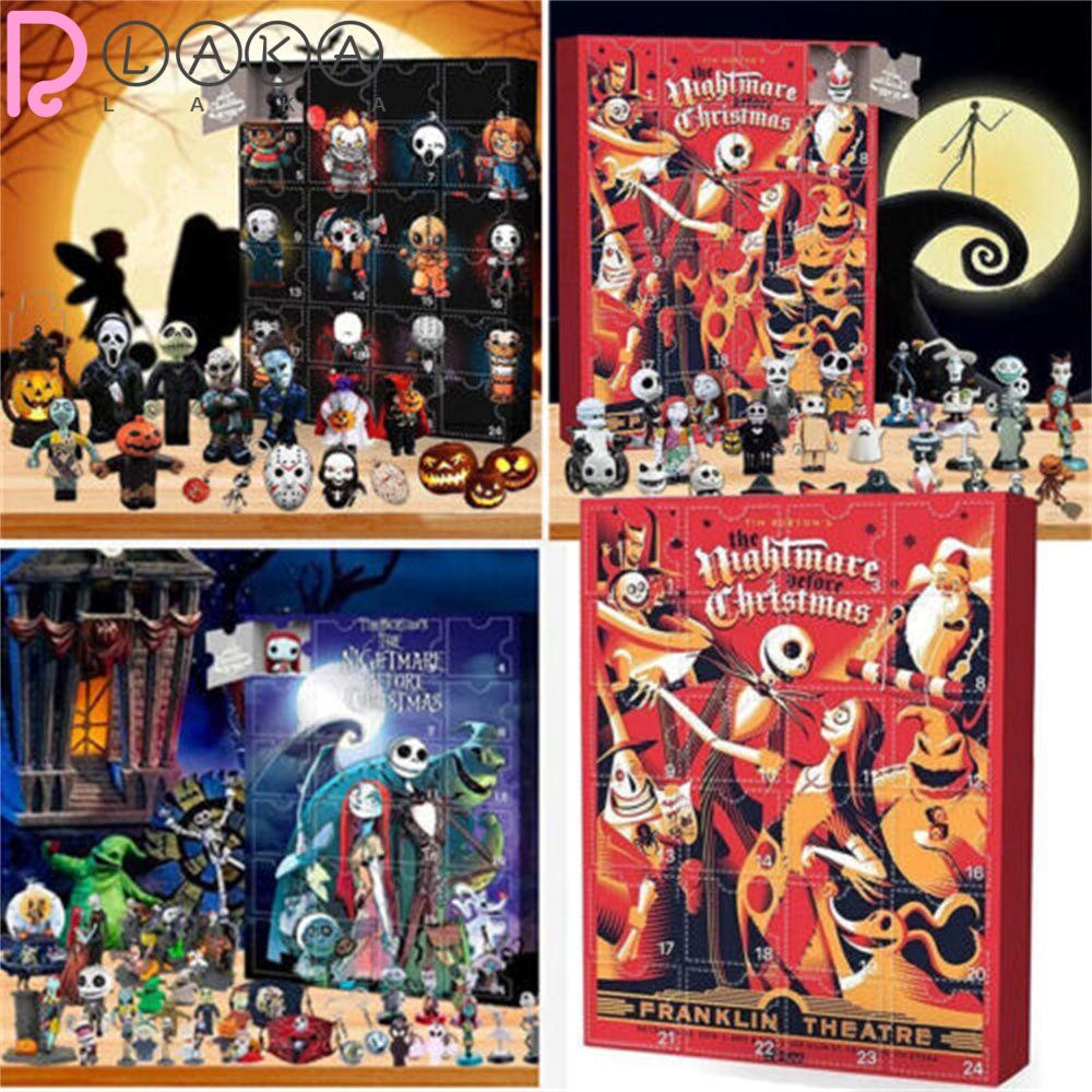 LAKAMIER Lịch Để Bàn Phong Cách Halloween Sáng Tạo