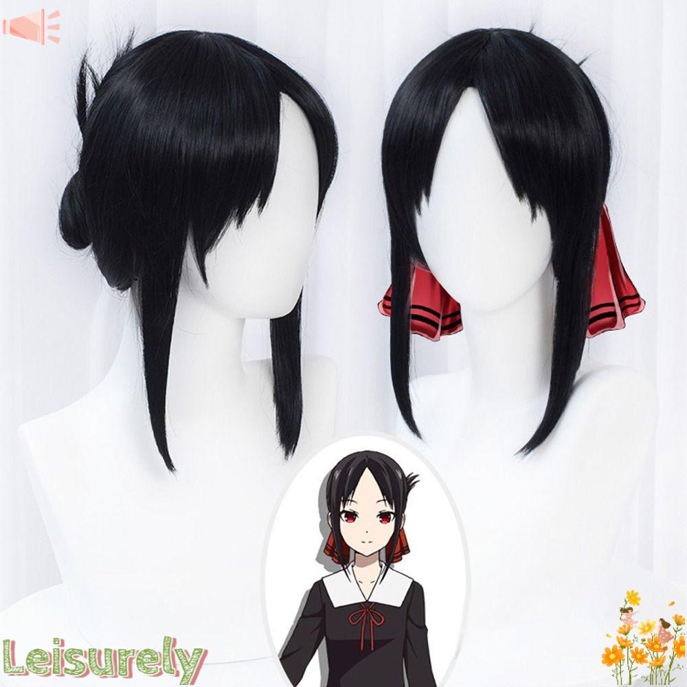 LEILY Tóc Giả Chịu Nhiệt In Chữ Love Is War Fujiwara Chika Shinomiya