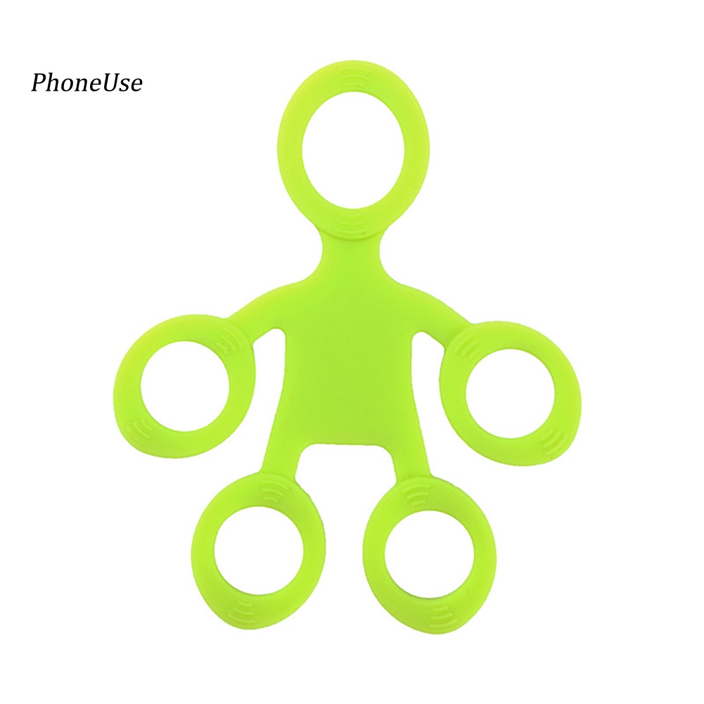 Vòng Tập Lực Tay 5 Ngón Bằng Silicone PU