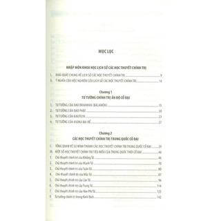 Lịch Sử Các Học Thuyết Chính Trị