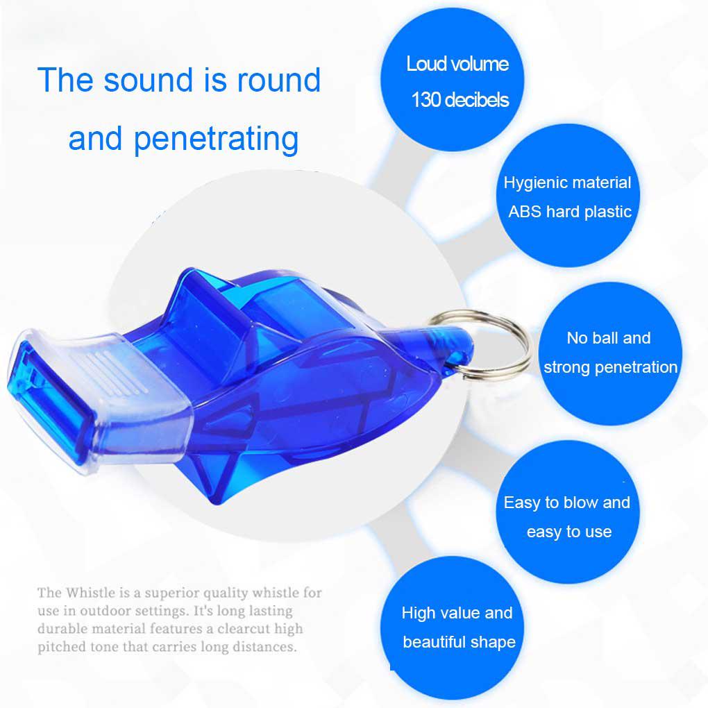 (runbu) Còi Trọng Tài Nhỏ Gọn Nhiều Màu Sắc Kèm Dây Buộc Thiết Bị Thể Thao Khẩn Cấp