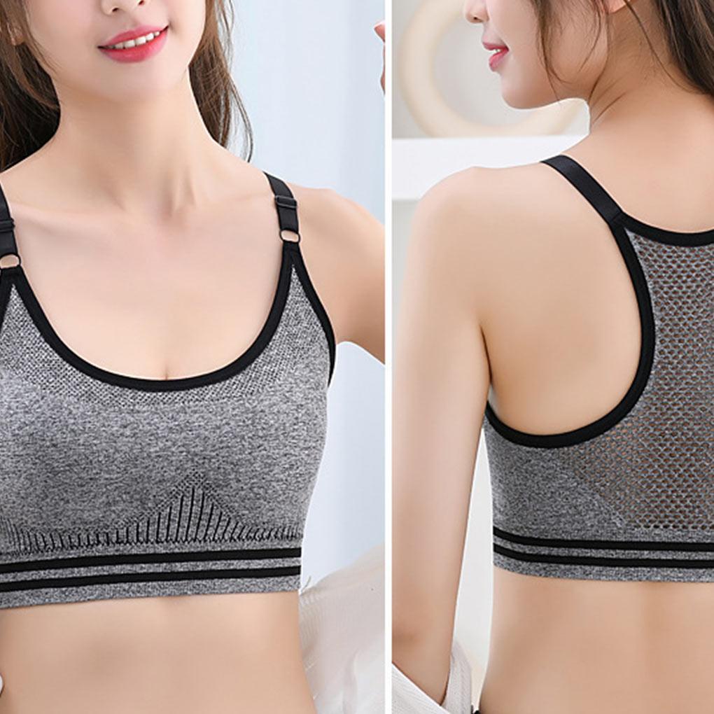 (runbu) Áo Tank Top Mềm Nhẹ Co Giãn Thiết Kế Cổ Chữ U Để Tập Thể Dục Thể Thao Yoga Du Lịch