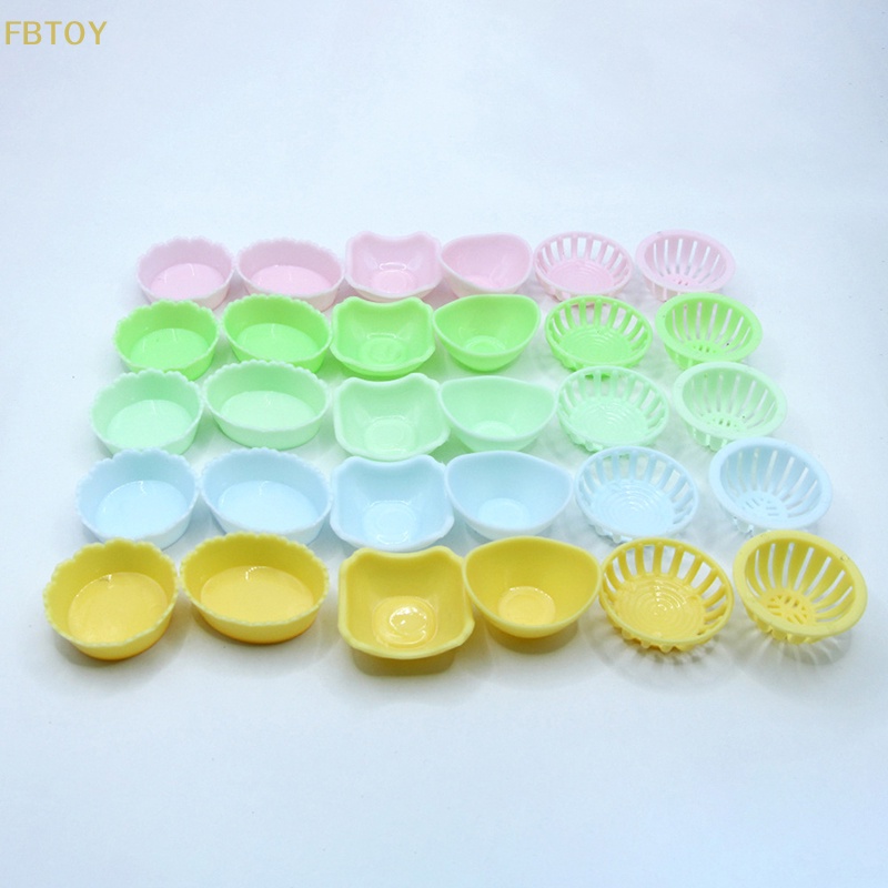 Set 5 Rổ Đựng Trái Cây Mini Trang Trí Nhà Búp Bê