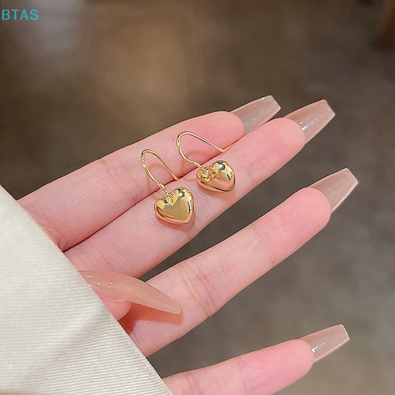 Bông Tai Hình Trái Tim Thời Trang Thanh Lịch Cho Nữ