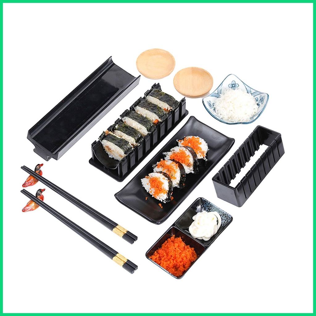 Set 7 Khuôn Làm Sushi DIY Đa Năng Nhỏ Gọn