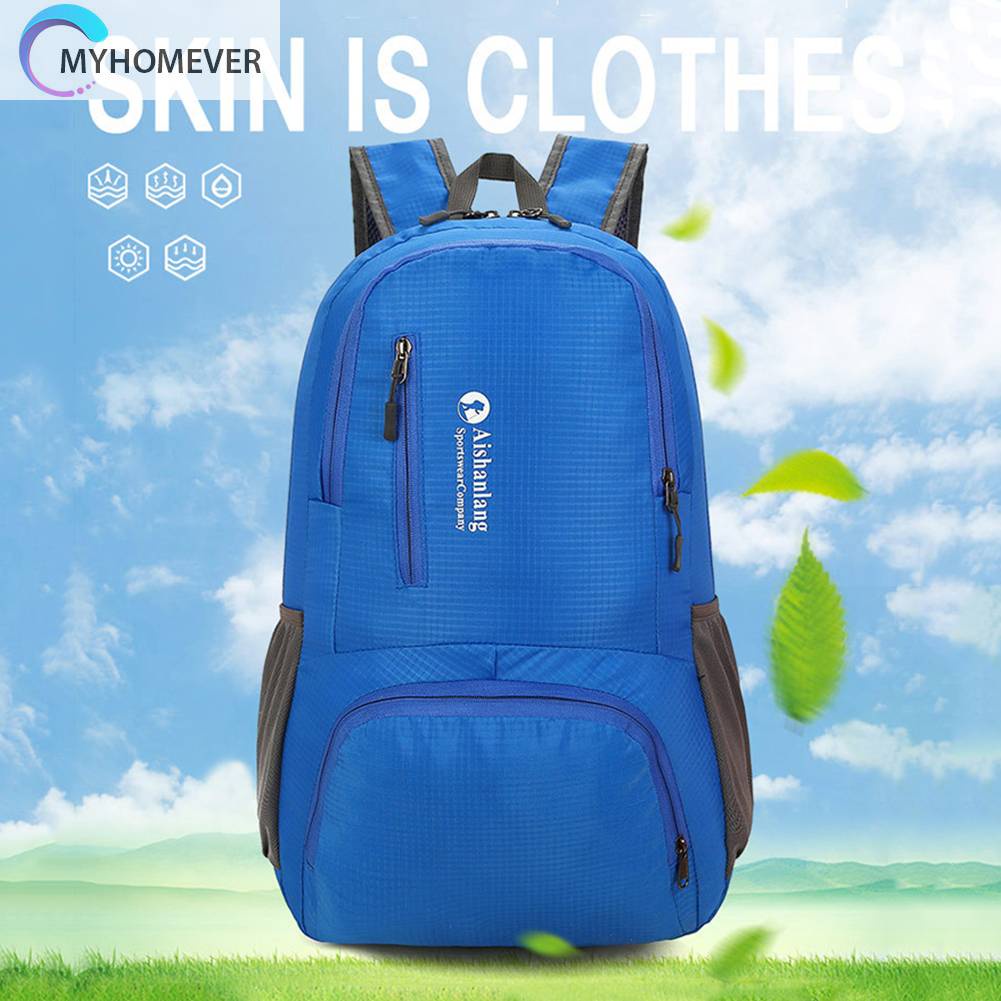 Ba Lô Du Lịch, Leo Núi Dây Đeo Vai, Gấp Được, Chất Liệu Nylon