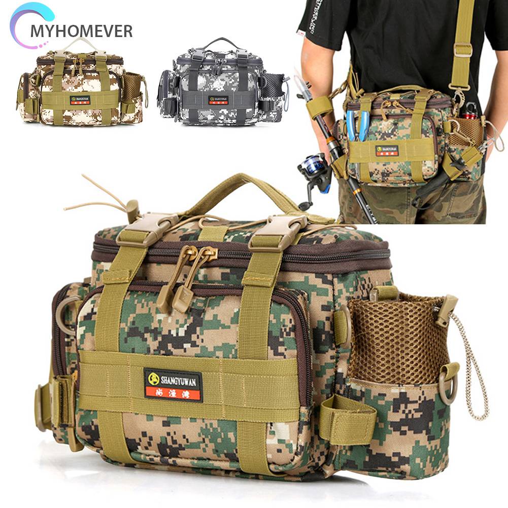 Túi Đeo Chéo Ngực Bằng Nylon Đa Năng Nhiều Ngăn Tiện Dụng Mang Theo Du Lịch