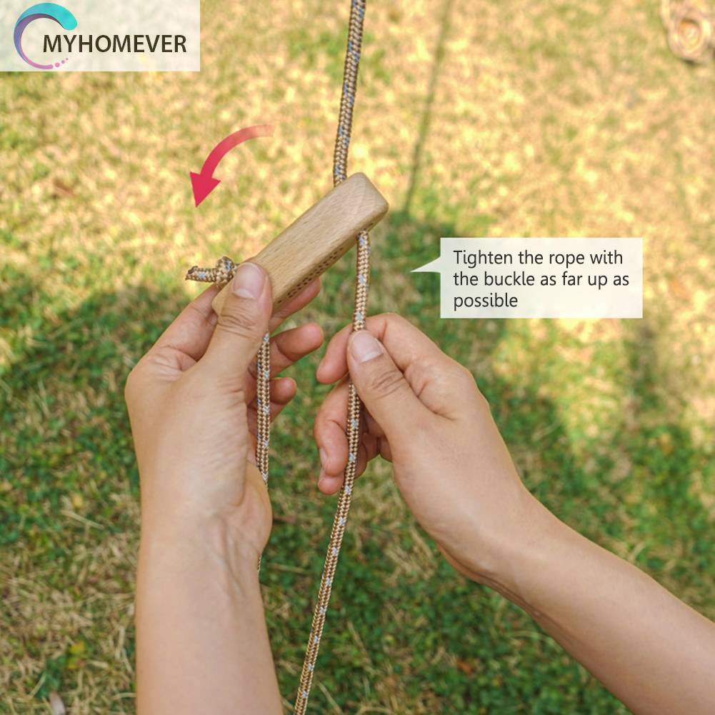 Móc Khóa Điều Chỉnh Căng Dây Lều Cắm Trại Tiện Dụng