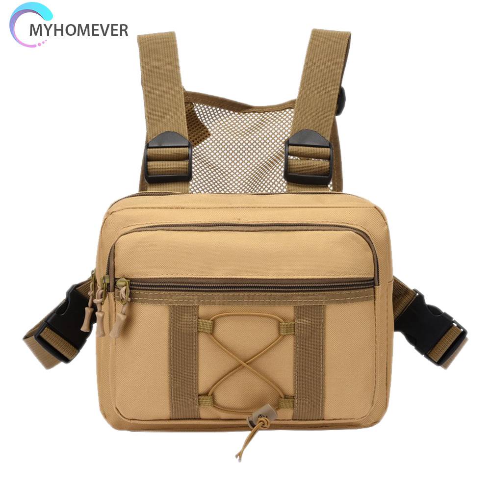 Túi Đeo Chéo Ngực Vải Oxford Nhỏ Gọn Có Thể Điều Chỉnh Thời Trang Cho Nam