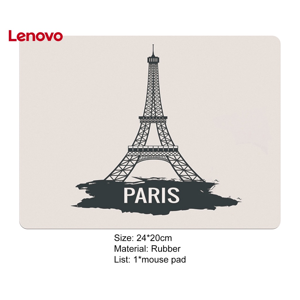 Tấm Lót Chuột Và Bàn Phím Hình Tháp Eiffel / Hoa Hướng Dương Mềm Mại Thoải Mái Dành Cho Văn Phòng