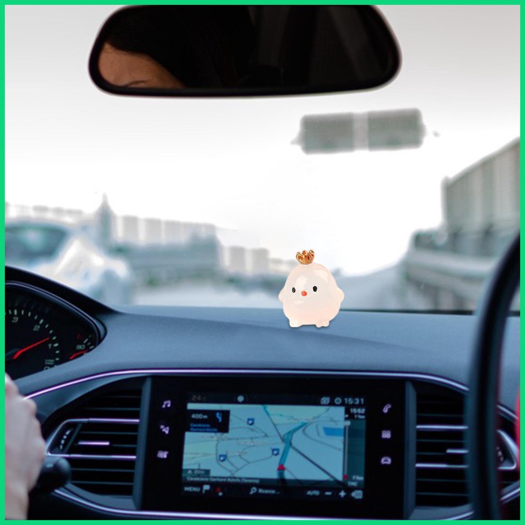 Vịt Đồ Chơi Phát Sáng Bằng Nhựa Resin Dễ Thương Dành Cho Phòng Trẻ Em