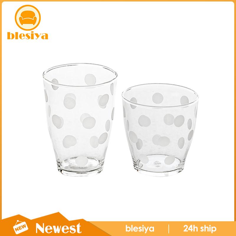 Kính Ly Thủy Tinh Trong Suốt Phong Cách Vintage