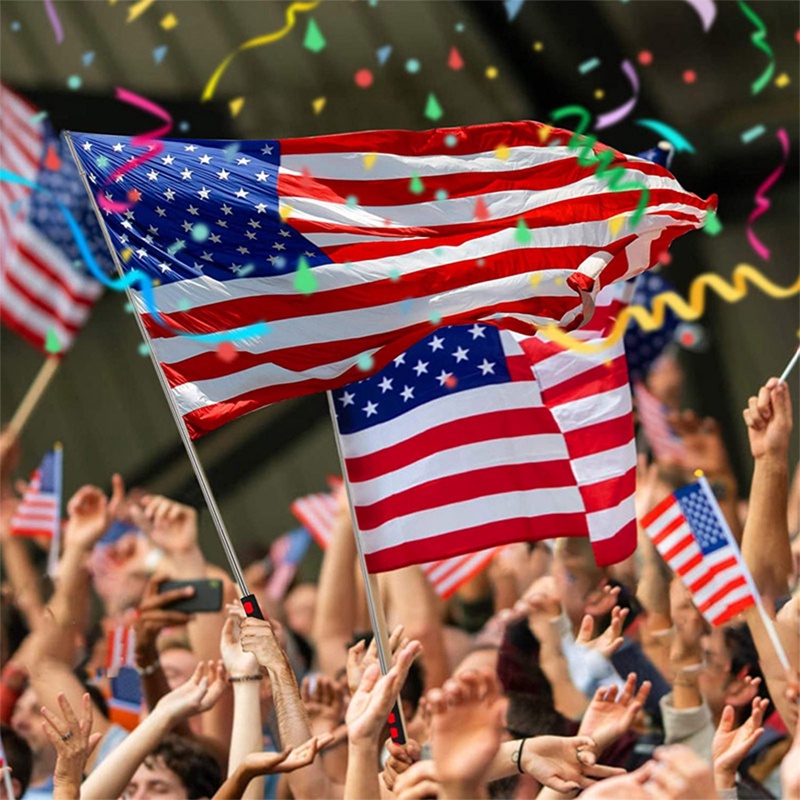 Gậy Hướng Dẫn Cờ Cầm Tay Có Thể Rút Lại 1.2M Cho Giáo Viên