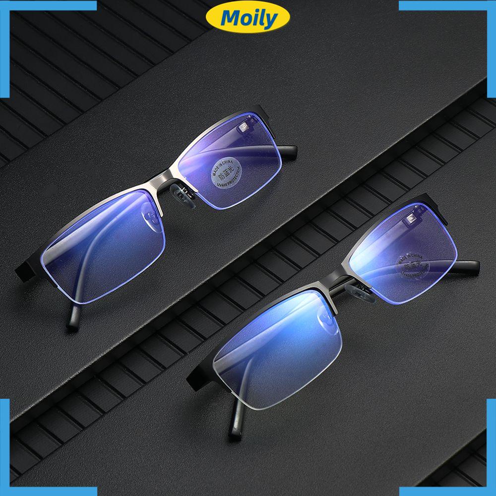 MOILYVN Mắt Kính Chống Ánh Sáng Xanh Phong Cách Cổ Điển Thời Trang