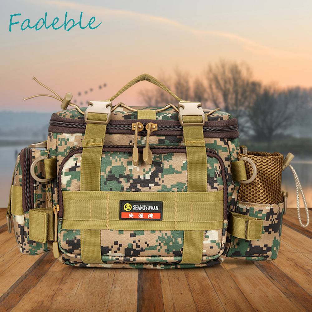 Túi Đeo Chéo Ngực Bằng Nylon Đa Năng Nhiều Ngăn Tiện Dụng Mang Theo Du Lịch