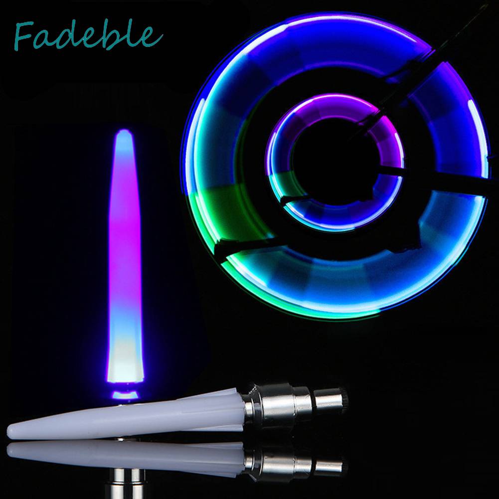 Bộ 2 Nắp Van Xe Đạp Có Đèn Nhiều Màu