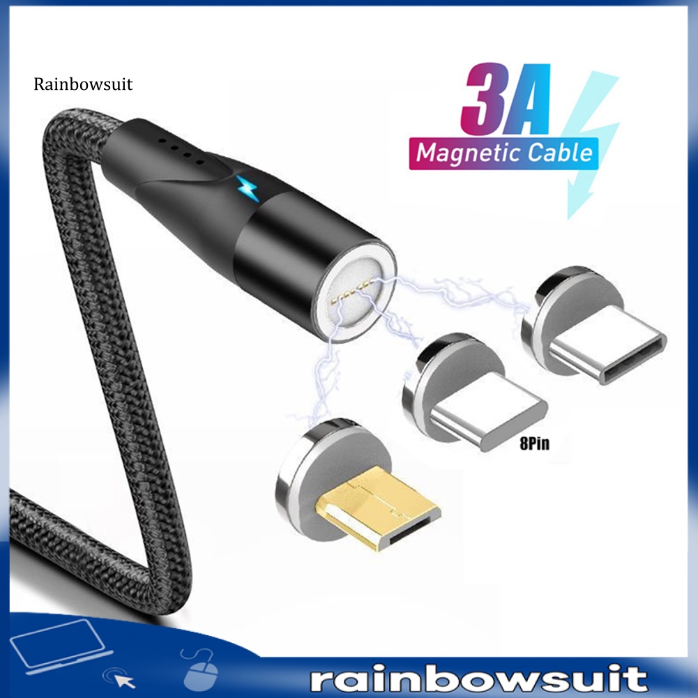 Dây Cáp Sạc Dữ Liệu Micro USB Loại C 1 / 2m QC30 Cho Android iPhone